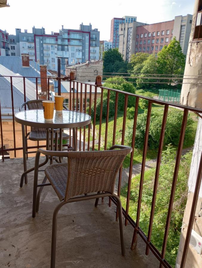 Apartment On Khorvatska Street 利沃夫 外观 照片